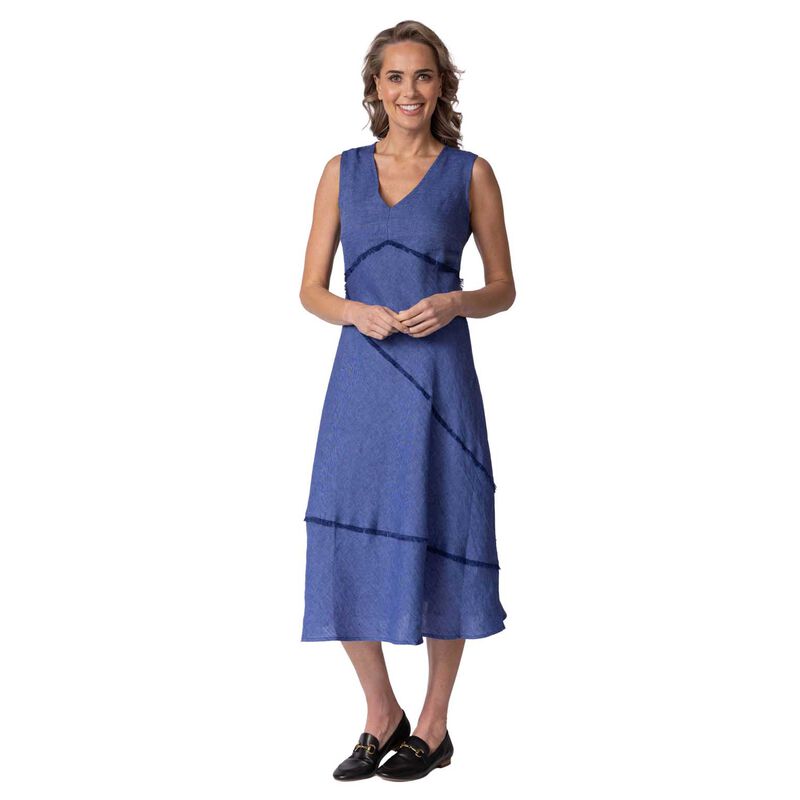 B Essentials By Ballantynes Frayed Trim Dress image number 0